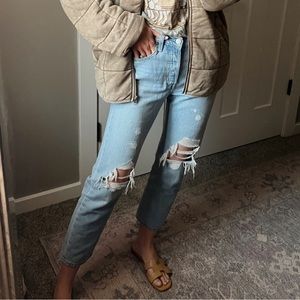 Levi’s 501 crop jeans